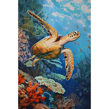 Sea Turtle Canvas